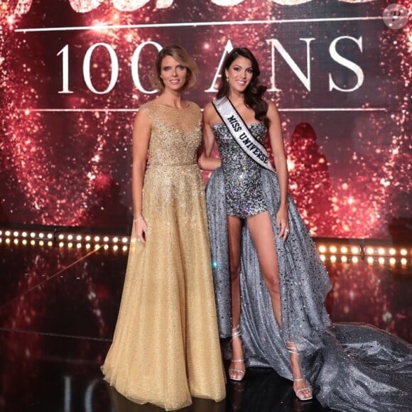 Sylvie Tellier et Iris Mittenaere sur Instagram, le soir de l'élection de Miss France 2021, le 19 décembre 2020.