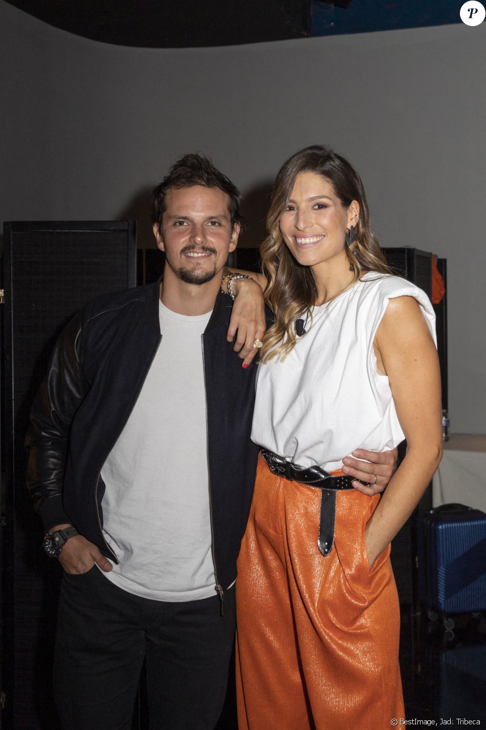 Exclusif - Juan Arbelaez et Laury Thilleman - Backstage de l'enregistrement de l'émission " Surprise Sur Prise ", présentée par L.Thilleman et D.Jack'sman © Jack Tribeca / Bestimage