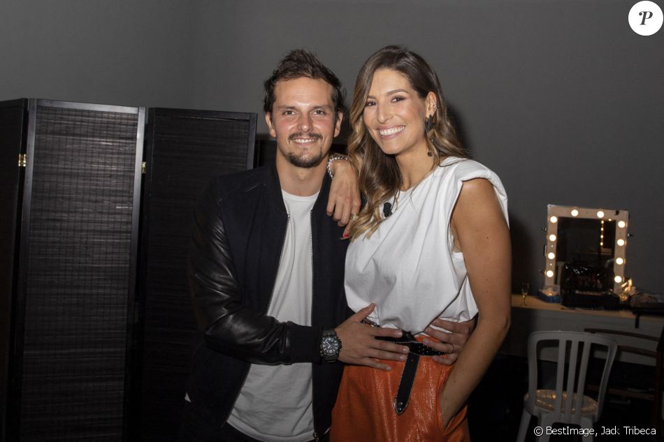 Exclusif - Juan Arbelaez et Laury Thilleman - Backstage de l'enregistrement de l'émission " Surprise Sur Prise ", présentée par L.Thilleman et D.Jack'sman, diffusée en prime time le 26 septembre sur France 2. Paris le 14 septembre 2020 © Jack Tribeca / Bestimage