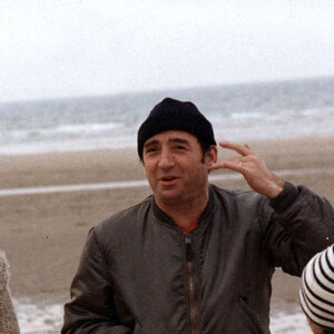 Nathalie Baye, Claude Brasseur sur le tournage du film "Monsieur papa", 1977