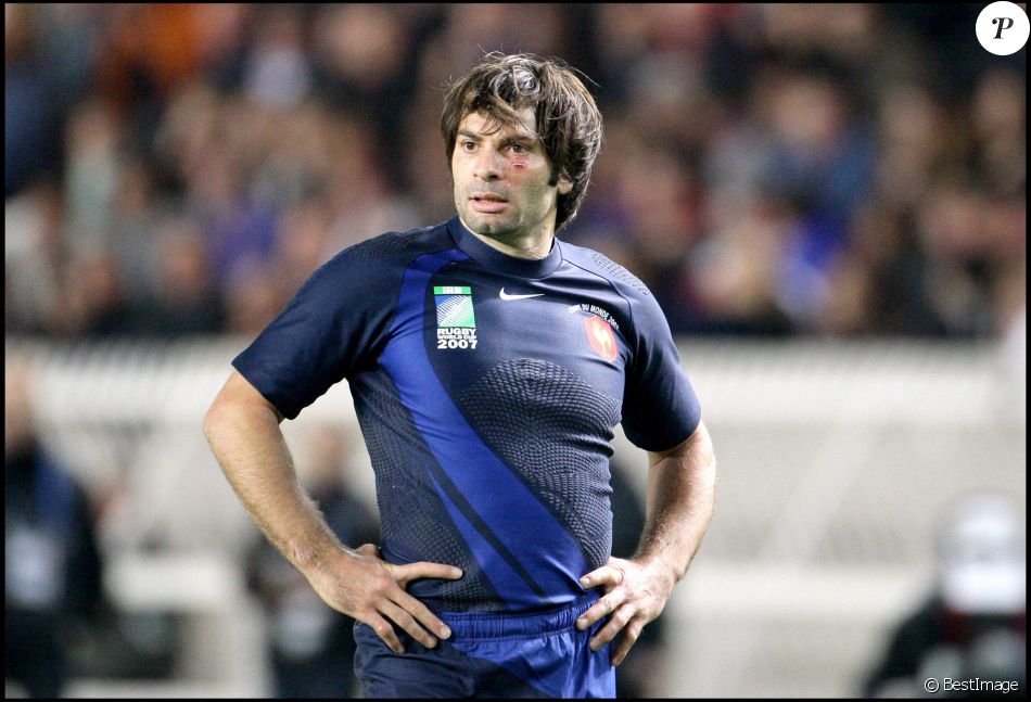 Christophe Dominici - Match France-Argentine au Stade de France pour la 3e place de la Coupe du monde de rugby 2007.