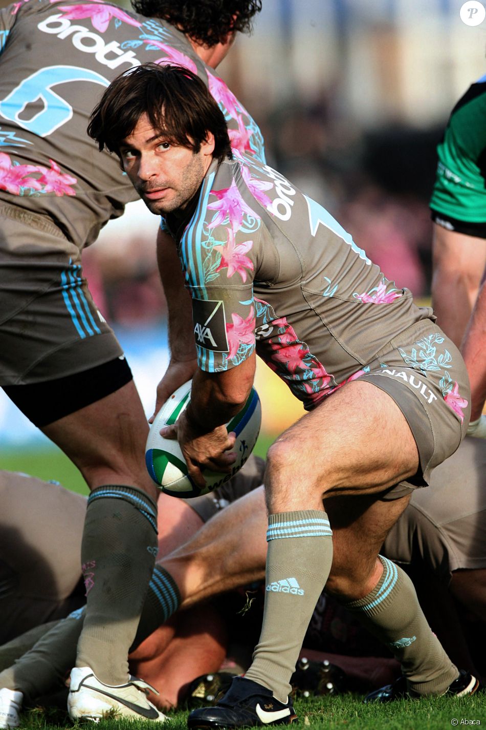 Christophe Dominici lors du match Stade Français - NC Arlequins à Paris en novembre 2007.