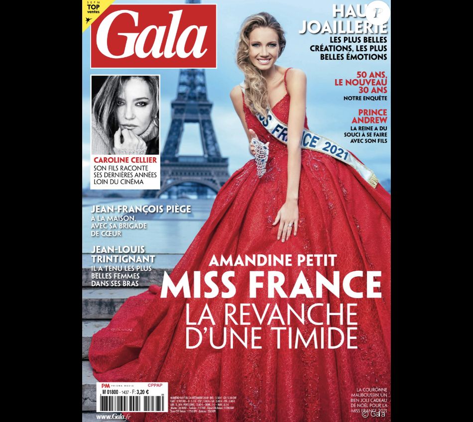 Magazine Gala, en kiosques le 24 décembre 2020. - Purepeople