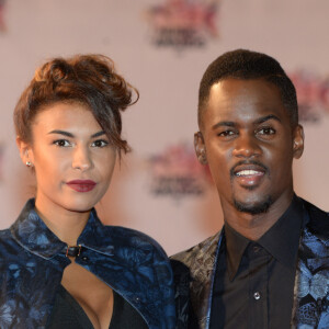 Black M (Black Mesrimes) et sa femme Lia - Arrivées à la 17ème cérémonie des NRJ Music Awards 2015 au Palais des Festivals à Cannes. © Rachid Bellak/Bestimage