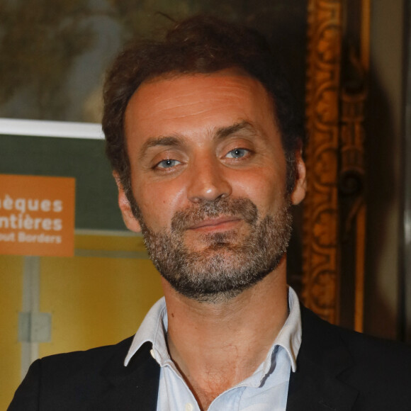 Exclusif - Augustin Trapenard (parrain de l'association) - 2ème dîner caritatif de l'association "Bibliothèques Sans Frontières" présidée par l'historien P. Weil et en présence de A. Hidalgo (Maire de Paris) à l'Hôtel de Ville de Paris, le 15 octobre 2019. © Christophe Clovis/Bestimage