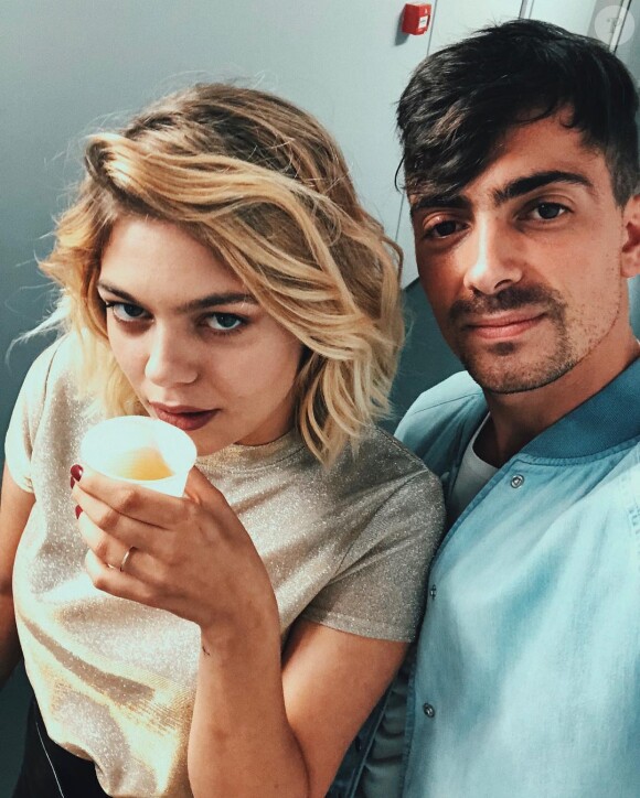 Louane et Florian Rossi sur Instagram