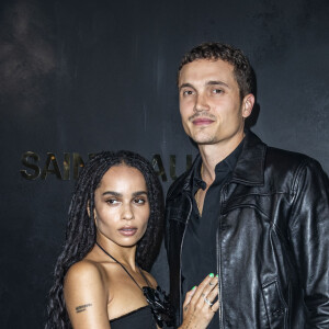 Zoé Kravitz et son mari Karl Glusman - Photocall du défilé de mode PAP printemps-été 2020 "Saint Laurent" à Paris. Le 24 septembre 2019 © Olivier Borde / Bestimage