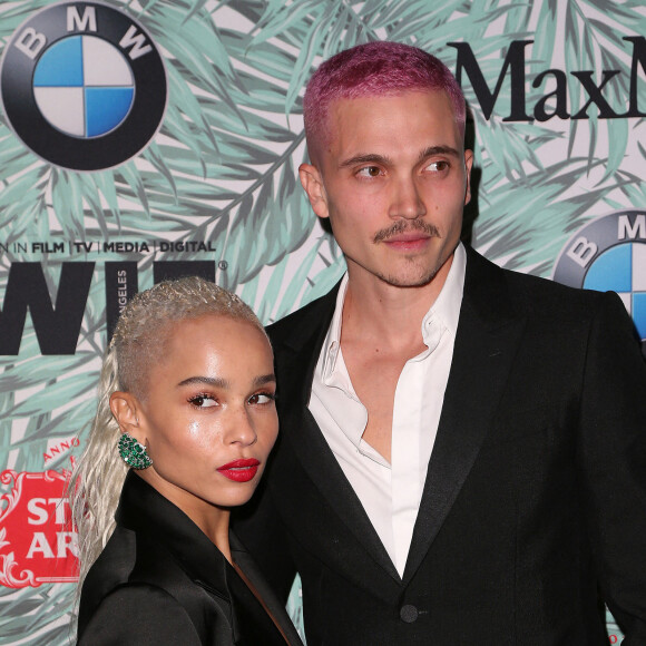 Zoe Kravitz et son petit ami Karl Glusman à la soirée "10th Annual Women In Film Pre-Oscar Cocktail Party" à Los Angeles, le 24 février 2017 © AdMedia via Zuma/Bestimage