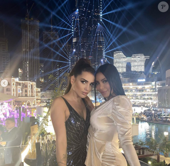 Le réveillon de Manon Marsault sur Instagram, le 1er janvier 2021.