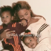 Beyoncé et ses jumeaux, Sir et Rumi.