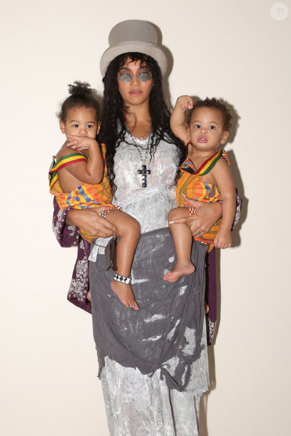 Les photos de famille de Beyoncé avec ses enfants, Blue Ivy, Rumi et Sir, partagées sur son site officiel le 20 septembre 2019.