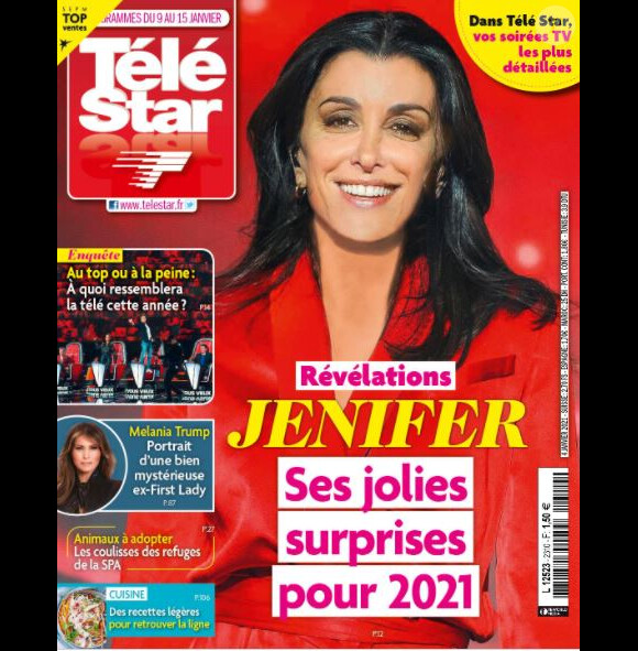 Couverture du magazine "Télé Star" du 4 janvier 2021