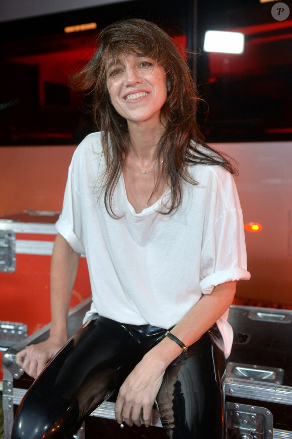 Exclusif - Backstage - Charlotte Gainsbourg lors du Festival des Festivals de Rock en Seine au parc de Saint-Cloud le 27 août 2020. © Tiziano Da Silva / Veeren Ramsamy / Bestimage