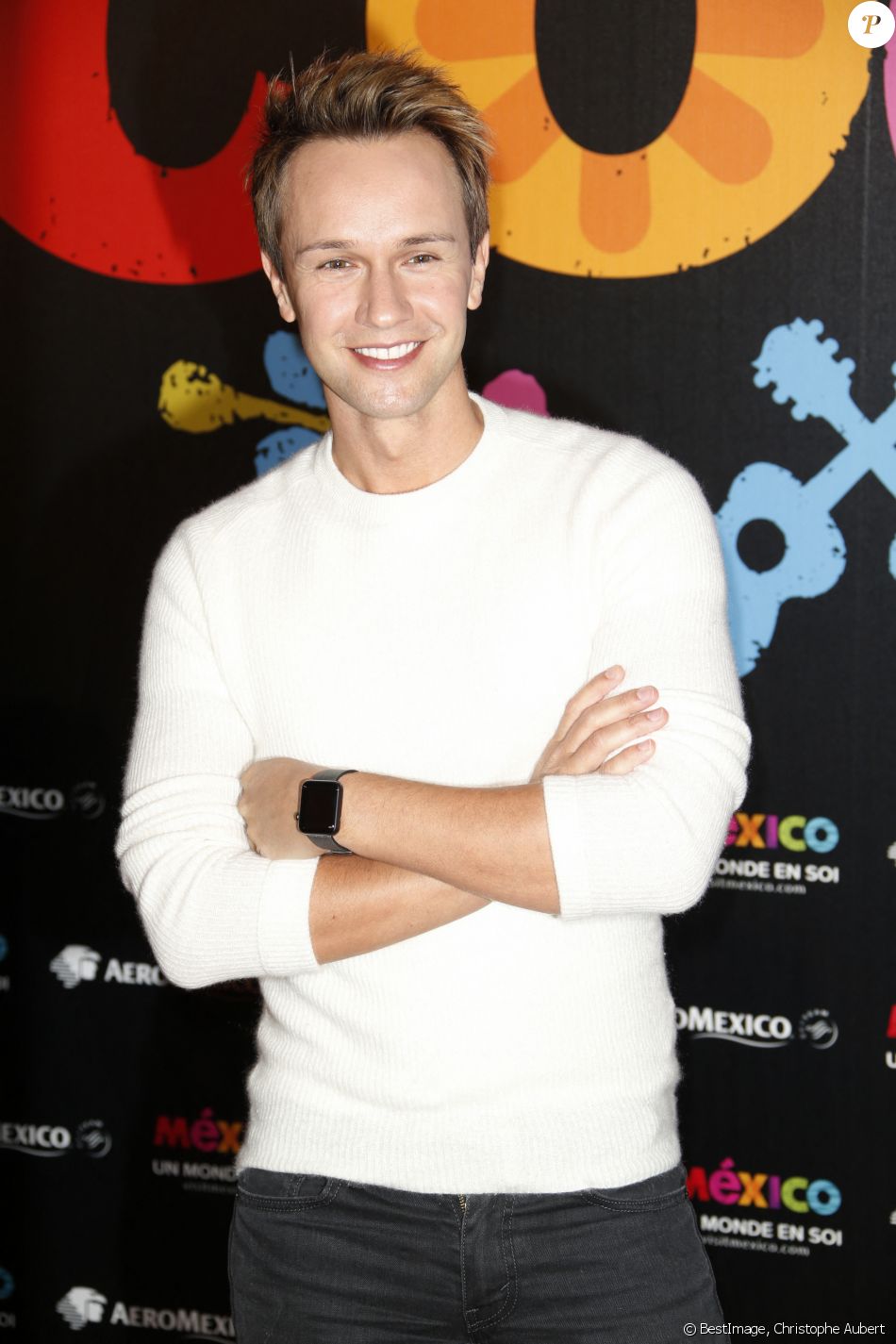 Cyril Féraud - Projection du nouveau film d'animation Pixar "Coco" au Grand Rex à Paris, France, le 14 novembre 2017. © Christophe Aubert/Bestimage