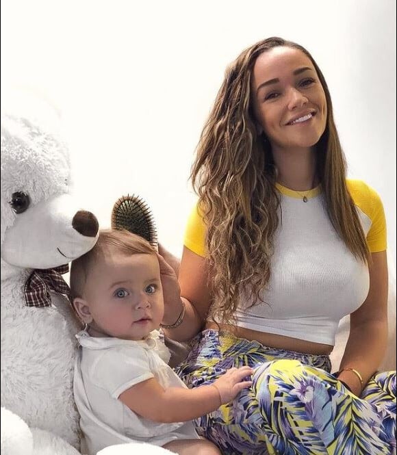 Jazz et sa fille Chelsea en juillet 2018