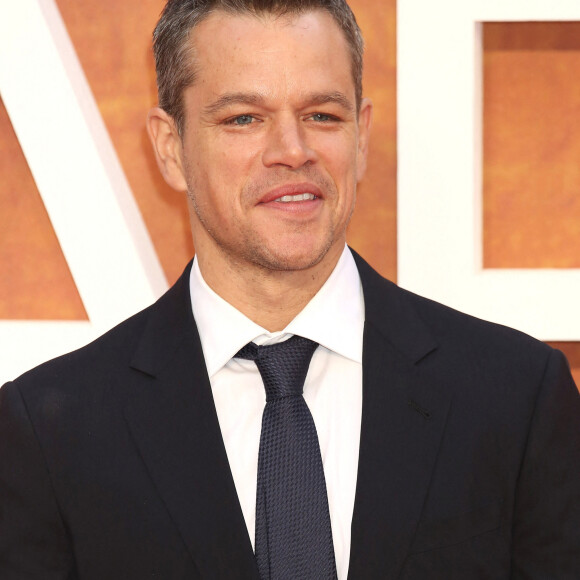 Matt Damon - Première du film " The Martian " à Londres Le 25 Septembre 2015 