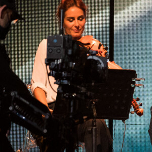 Exclusif - Pascal Obispo et Ibrahim Maalouf - Concert "Unis pour le Liban" à l'Olympia à Paris. Le 1er octobre 2020 Parrainé par le célèbre trompettiste I.Maalouf, ce grand concert caritatif a été retransmis depuis l'Olympia sur France 2. © Da Silva-Moreau / Bestimage