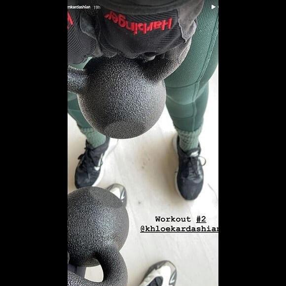 Le régime draconien de Kim Kardashian sur Instagram, 8 janvier 2021.