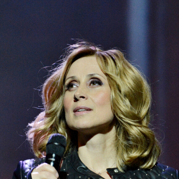 Lara Fabian en concert au Palac à Kiev. Le 2 mars 2018.