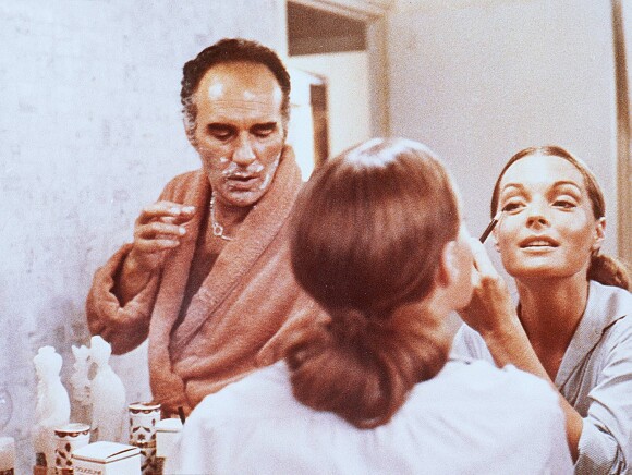 Romy Schneider et Michel Piccoli dans le film "Les choses de la vie" de Claude Sautet, sorti en 1970.