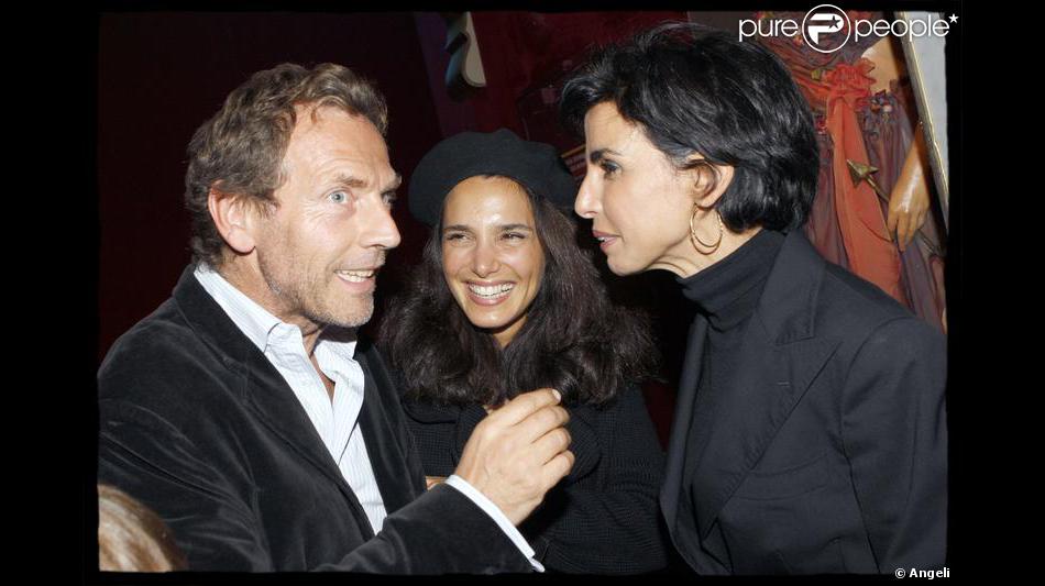 Stéphane Freiss et sa femme Ursula à l'inauguration de la ...