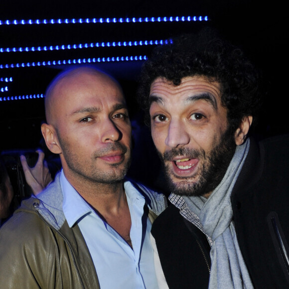 Eric Judor et Ramzy Bedia - Soiree de lancement du jeu "Call of Duty Ghost" au Palais de Tokyo a Paris le 4 novembre 2013.