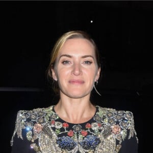 Kate Winslet et son mari Ned Rocknroll arrivent à la soirée de clôture du 55ème Festival du Film de New York, le 14 octobre 2017 © CPA/Bestimage