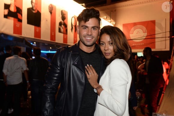 Ricardo et Nehuda (Les Anges 8) au nightclub le Gotha à Cannes pendant le 69 ème Festival International du Film de Cannes le 13 mai 2016