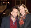 Frédéric Diefenthal et sa compagne Stéphanie - People à la générale du woman show "Vive Demain !" de Michèle Bernier au théâtre des Variétés à Paris  © Coadic Guirec/Bestimage