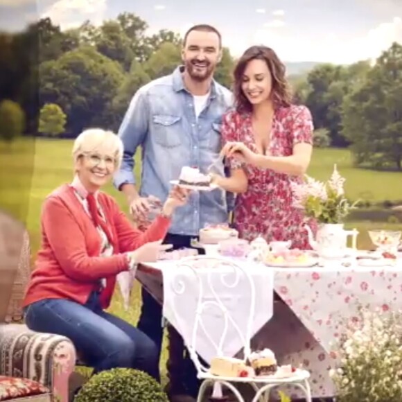 Mercotte, Cyril Lignac et Julia Vignali dans "Le Meilleur Pâtissier" sur M6.