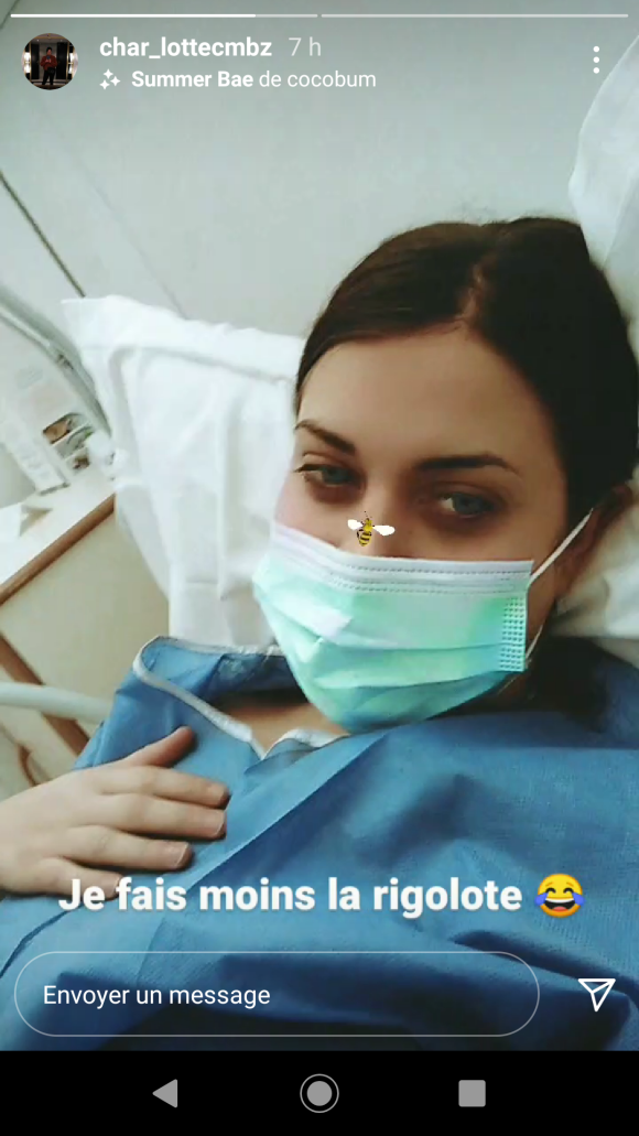 Charlotte de 'L'amour est dans le pré" à l'hôpital après une agression, le 13 janvier 2021