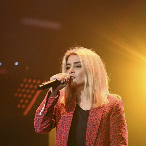 Julie Zenatti - Concert caritatif "Leurs Voix pour l'Espoir" au profit de la recherche contre le cancer du pancréas, créé et présenté par L. Cholewa à l'Olympia à Paris, le 7 octobre 2019. © Marc Ausset-Lacroix - Pierre Perusseau / Bestimage