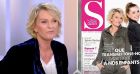Sophie Davant sur France 5, dans "C à vous"