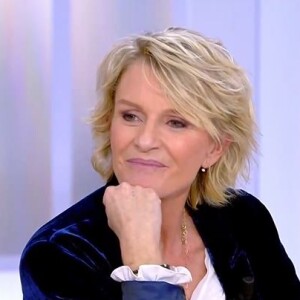 Sophie Davant parle de sa fille dans "C à vous", le 13 janvier 2021, sur France 5