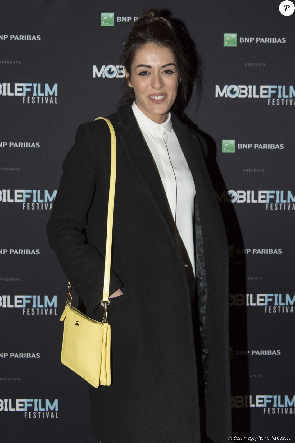 Sofia Essaïdi - Mobile Film Festival au cinéma MK2 Bibliothèque à Paris, le 28 février 2017. © Pierre Perusseau/Bestimage