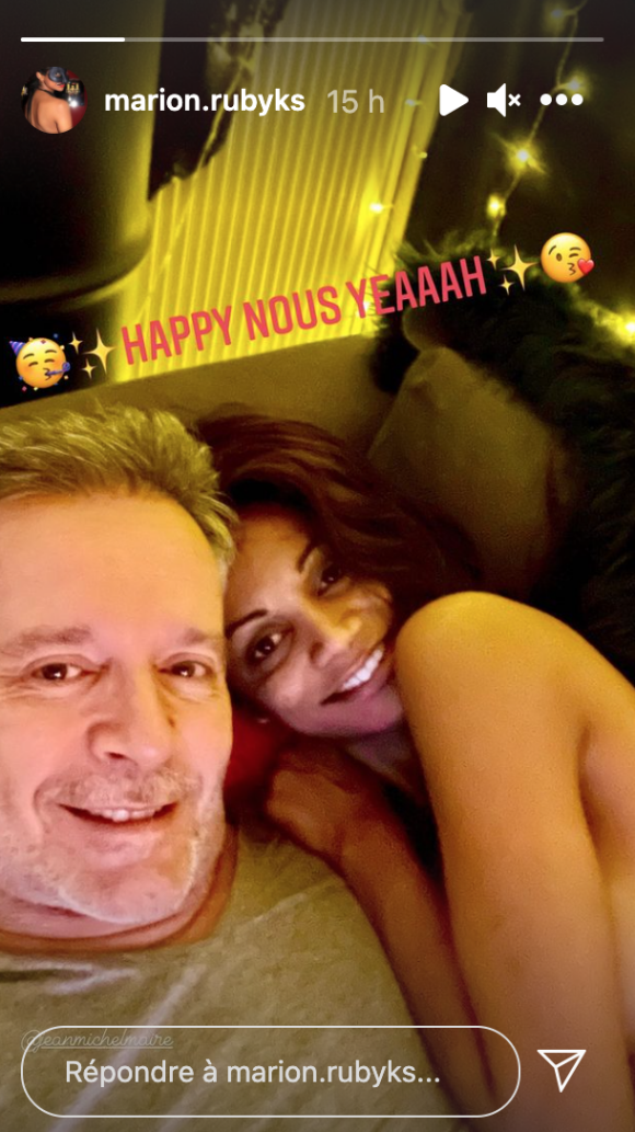 Jean-Michel Maire et sa compagne sur Instagram.