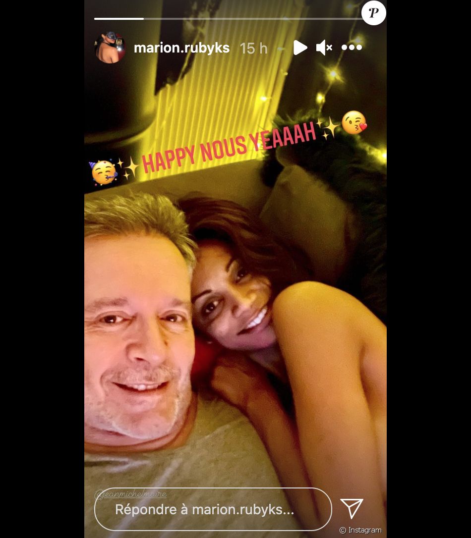 Jean-Michel Maire et sa compagne sur Instagram.