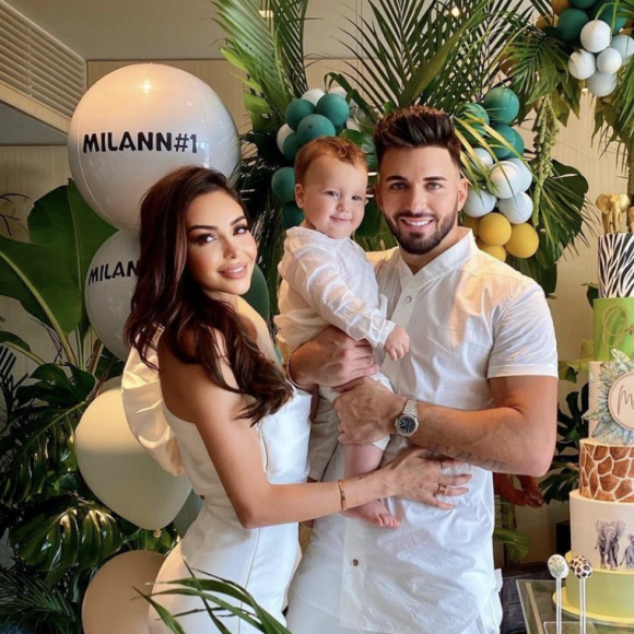Nabilla est l'heureuse épouse de Thomas Vergara, avec qui elle a un petit garçon prénommé Milann.