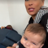 Julie Ricci annonce que son fils Giovann (6 mois) est obligé de porter une minerve pour redresser sa tête - Instagram, 16 janvier 2021