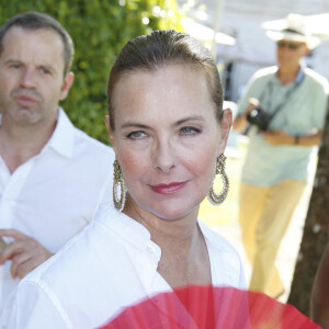 Carole Bouquet du film "Voyez comme on danse" - Les célébrités lors de la 11e édition du Festival du Film Francophone d'Angoulême, le 22 aout 2018. © Christophe Aubert via Bestimage