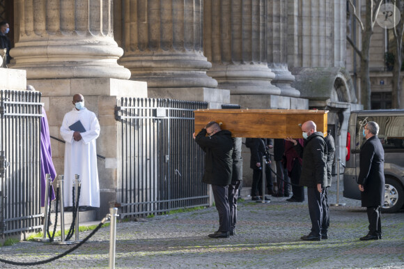 Obsèques de Marielle de Sarnez en l'Église Saint-Sulpice à Paris le 18 janvier 2021. ©JB Autissier / Panoramic / BestImage