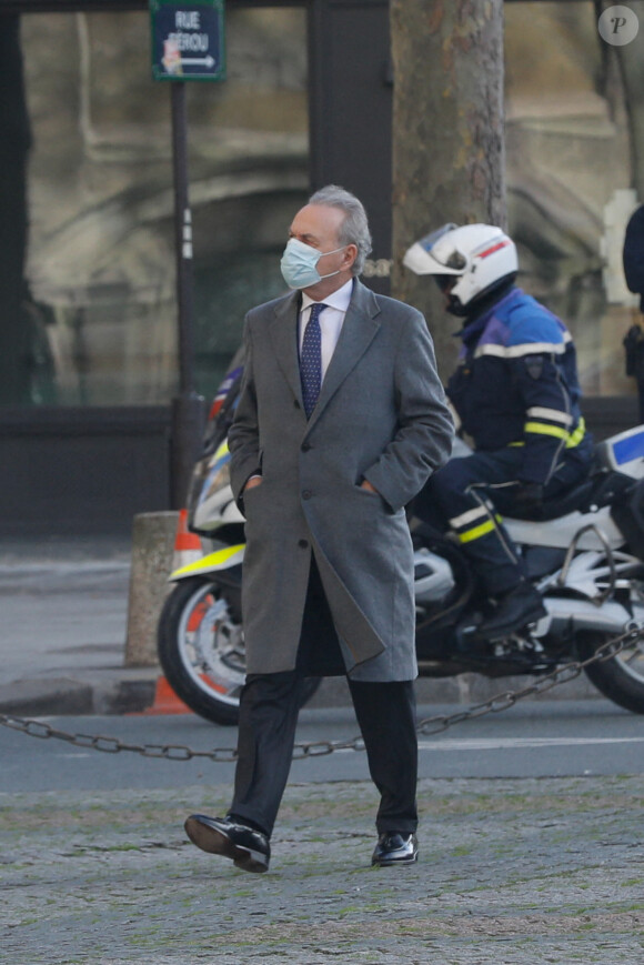 Obsèques de Marielle de Sarnez en l'Église Saint-Sulpice à Paris le 18 janvier 2021. ©JB Autissier / Panoramic / BestImage
