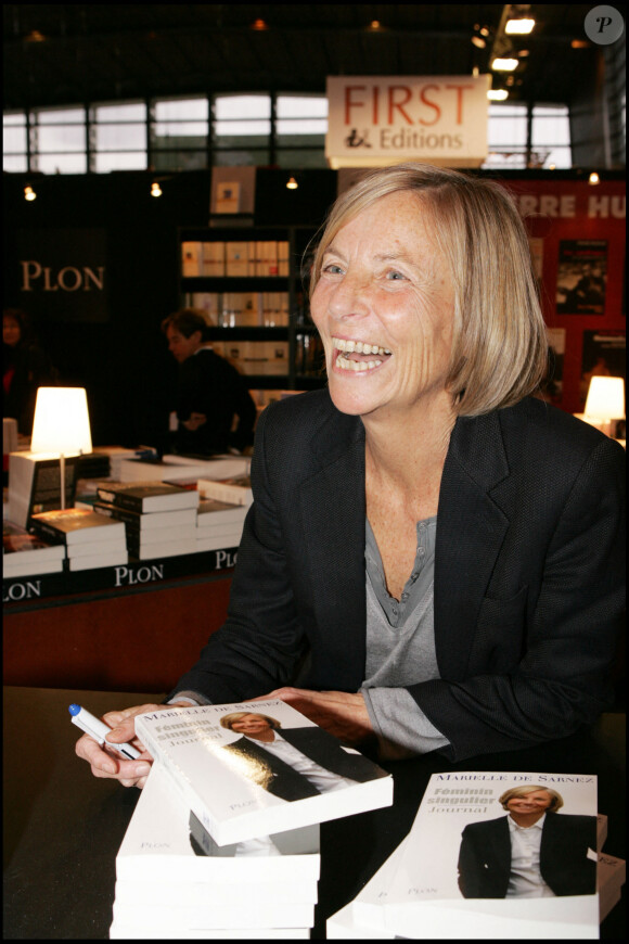 Marielle de Sarnez au Salon du livre en 2008.