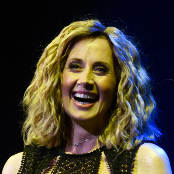 Lara Fabian en concert au Zenith de Paris, France, le 16 juin 2018. © BOV/Bestimage 