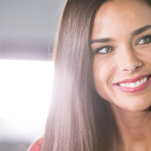 Exclusif - Rendez-vous avec Marine Lorphelin (Miss France 2013) dans les locaux de Webedia pour une Interview pour Purepeople à Levallois-Perret le 8 février 2017.