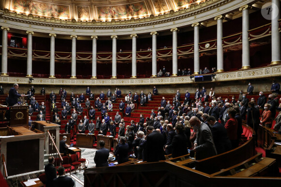 Séance de questions au gouvernement à l'Assemblée nationale, Paris, le 19 janvier 2021. © Stéphane Lemouton / Bestimage