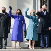 Joe Biden et sa femme Jill, Kamala Harris et son mari, la Maison-Blanche accueille ses nouveaux locataires