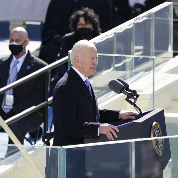 Cérémonie d'investiture de Joe Biden comme 46e président des Etats-Unis à Washington.