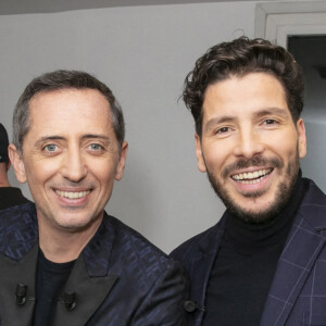 Exclusif - Elie Semoun, Gad Elmaleh, Redouane Bougheraba - Backstage de l'enregistrement de l'émission "La grosse charriade", présentée par Cyril Hanouna sur C8. Le 10 décembre 2020. © Jack Tribeca / Bestimage