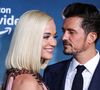 Katy Perry et son fiancé Orlando Bloom à la première de la série télévisée Amazon Prime Video "Carnival Row" au TCL Chinese Theatre dans le quartier de Hollywood, à Los Angeles.